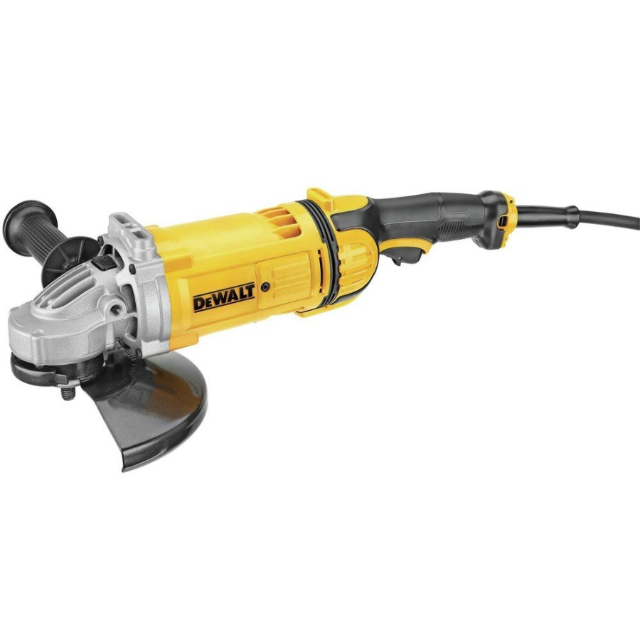 Power Tools Dewalt Angle Grinders | Dewalt Dwe4559N 120V 15 Amp 4.7 Hp 6500 Rpm No-Lock 9 In. Corded Angle Grinder