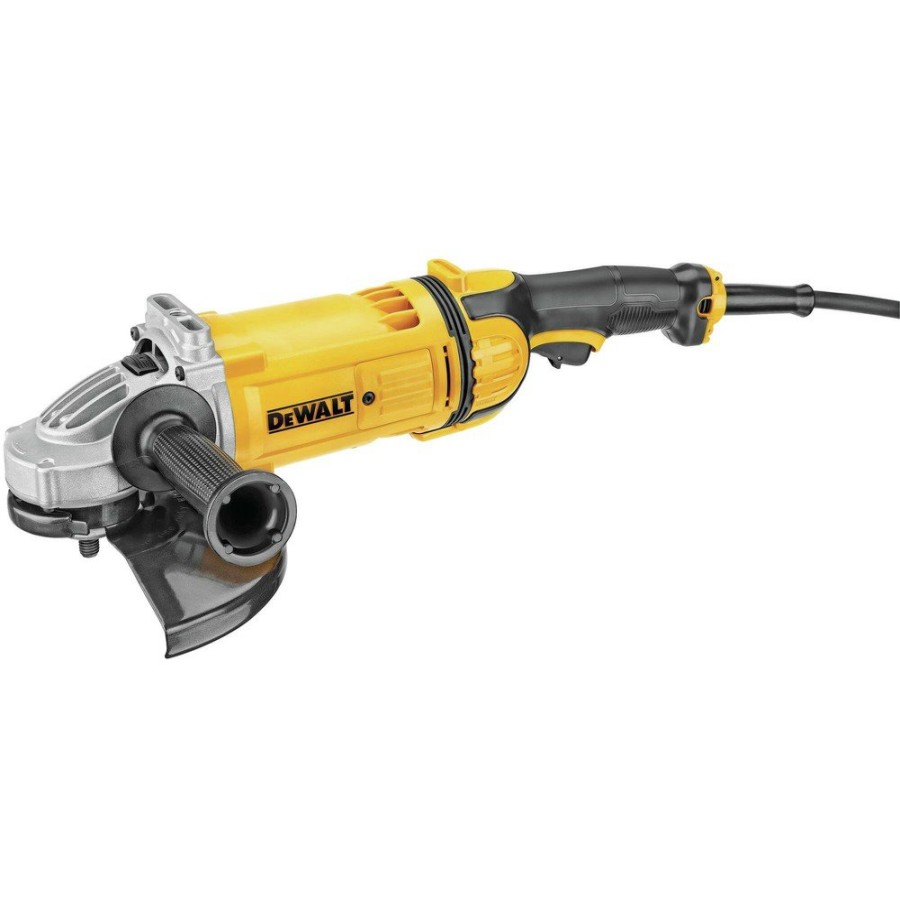 Power Tools Dewalt Angle Grinders | Dewalt Dwe4559N 120V 15 Amp 4.7 Hp 6500 Rpm No-Lock 9 In. Corded Angle Grinder