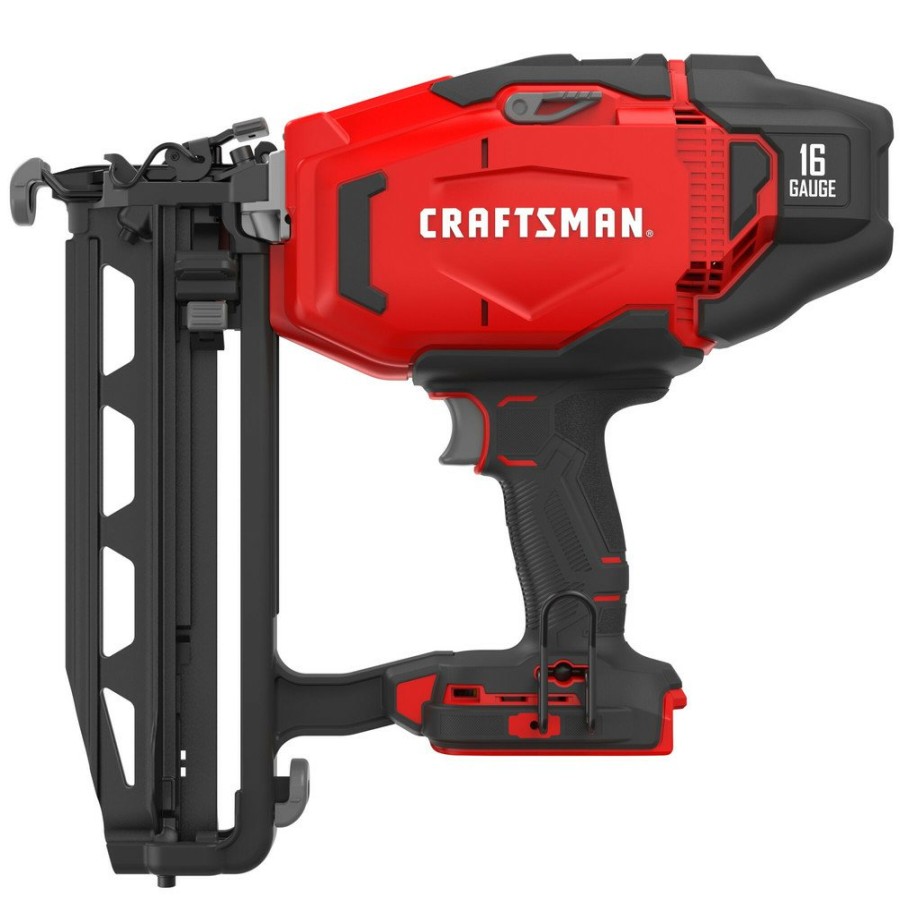 Power Tools Craftsman Nailers | Craftsman Cmcn616B V20 Lithium-Ion 16 Gauge Cordless Finish Nailer (Tool Only)