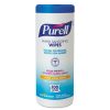 Facility Maintenance & Supplies PURELL Hand Wipes | Purell 9111-12 5.78 In. X 7 In. Premoistened Hand Sanitizing Wipes - Fresh Citrus, White