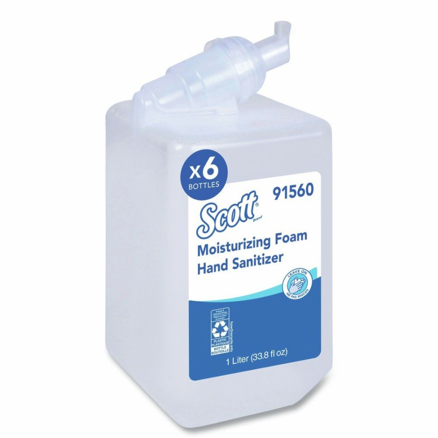 Facility Maintenance & Supplies Scott Hand Sanitizers | Scott 91560 1000 Ml Pro Moisturizing Foam Hand Sanitizer - Clear (6/Carton)