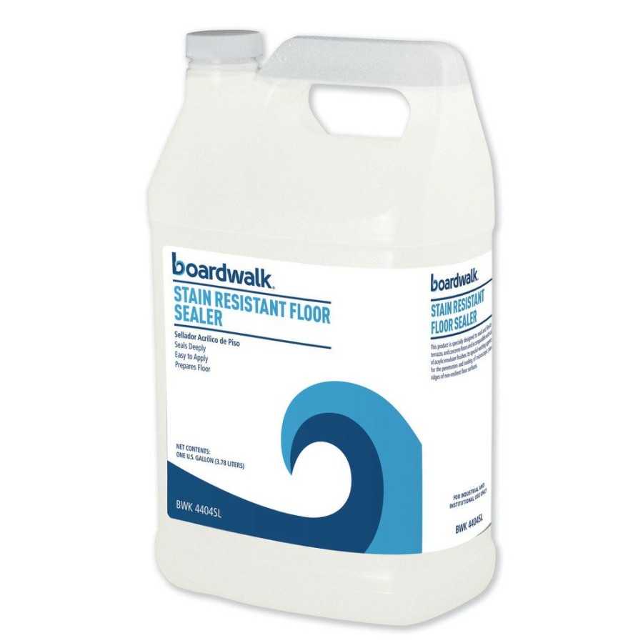 Facility Maintenance & Supplies Boardwalk Cleaners | Boardwalk 115000-41Essn 1 Gallon Stain Resistant Floor Sealer (4/Carton)