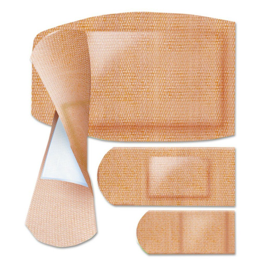 Safety Equipment Curad First Aid And Emergency Kits | Curad Cur0700Rb Flex Fabric Bandages - Assorted Sizes (100/Box)