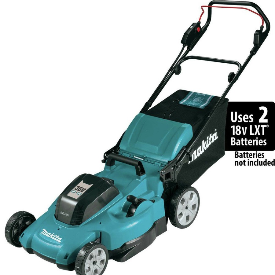 Outdoor Power Tools & Equipment Makita | Makita Xml10Z 18V X2 (36V) Lxt Brushless Lithium-Ion 21 In. Cordless Lawn Mower (Tool Only)