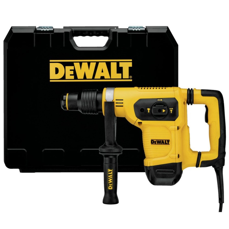 Power Tools Dewalt Rotary Hammers | Dewalt D25481K 10.5 Amp Sds Max 40Mm 1-9/16 In. Combination Hammer Kit