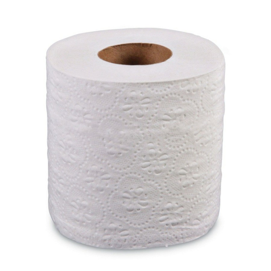 Facility Maintenance & Supplies Boardwalk | Boardwalk B6145 4 In. X 3 In. 2-Ply Septic Safe Toilet Tissue - White (96/Carton)