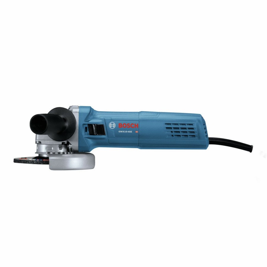 Power Tools Bosch Angle Grinders | Factory Reconditioned Bosch Gwx10-45E-Rt X-Lock Ergonomic 4-1/2 In. Angle Grinder