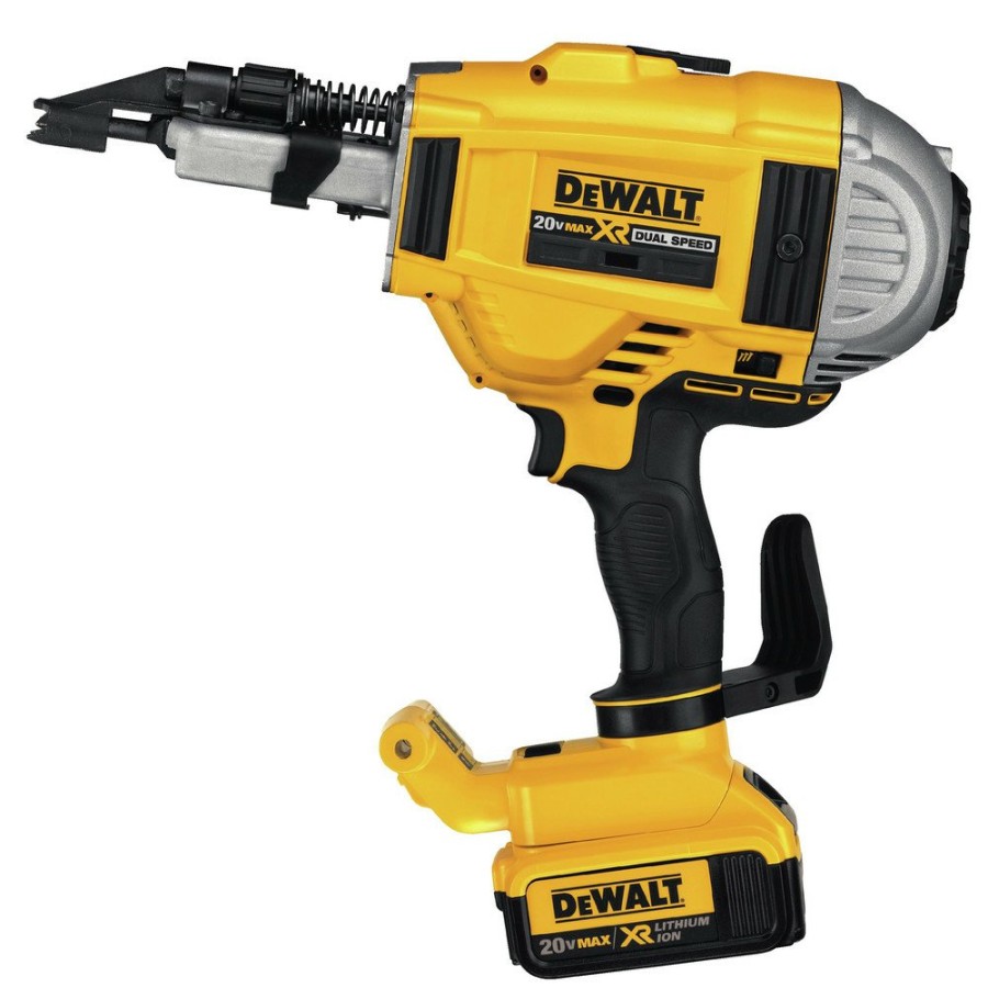 Power Tools Dewalt Nailers | Dewalt Dcn692M1 20V Max Xr Brushless Lithium-Ion Cordless 30 Degree Paper Collated Framing Nailer Kit (4 Ah)