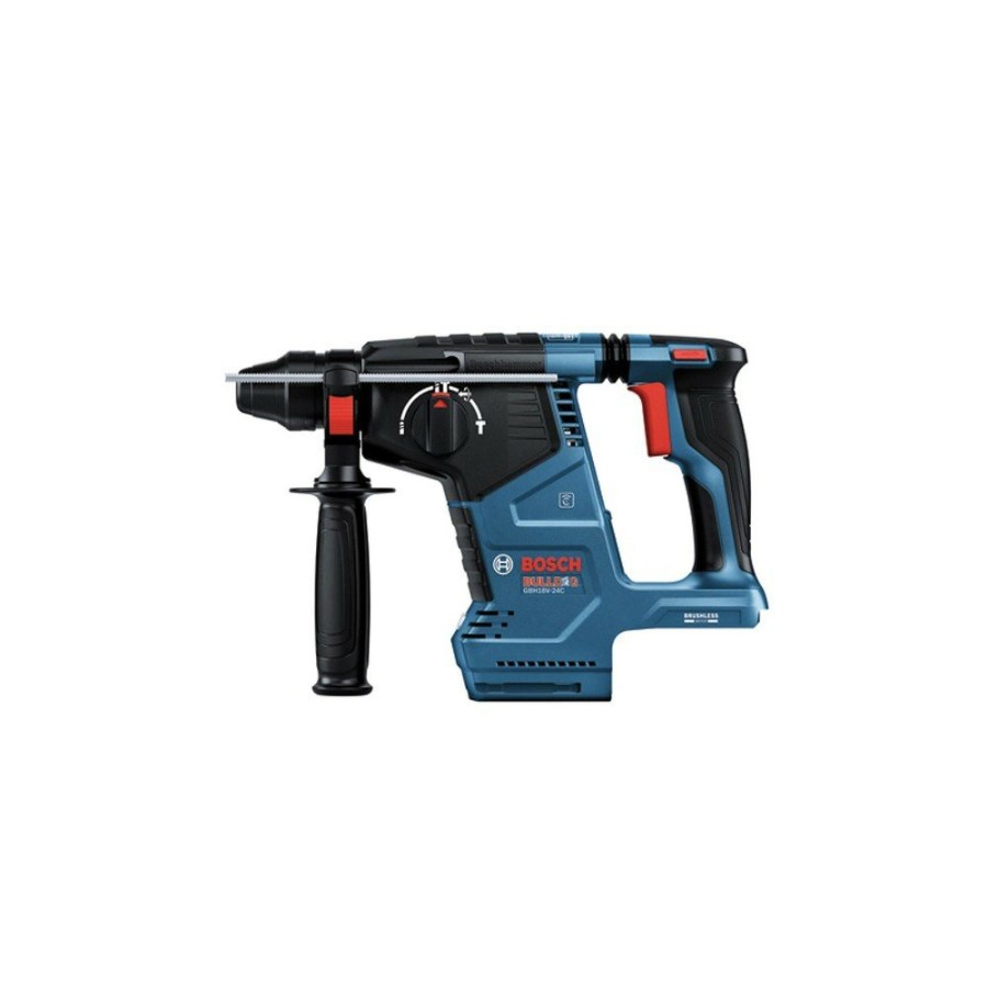 Power Tools Bosch Rotary Hammers | Factory Reconditioned Bosch Gbh18V-24Cn-Rt 18V Brushless Lithium-Ion Sds-Plus Bulldog 1 In. Cordless Rotary Hammer (Tool Only)