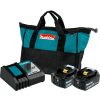 Batteries & Chargers Makita | Makita Bl1850Bdc2 18V Lxt Lithium-Ion Battery And Rapid Optimum Charger Starter Pack (5 Ah)