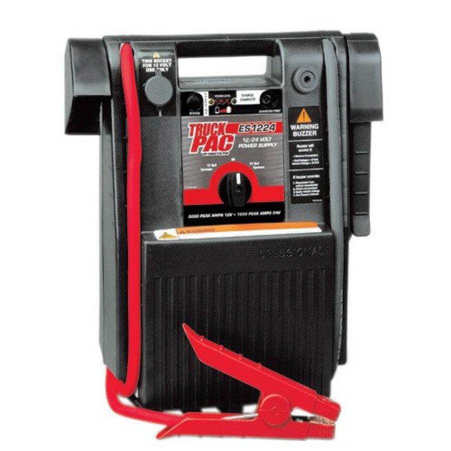 Automotive Booster PAC Battery Chargers | Booster Pac Es1224 3,000 Peak Amp 12V/24V Jump Starter