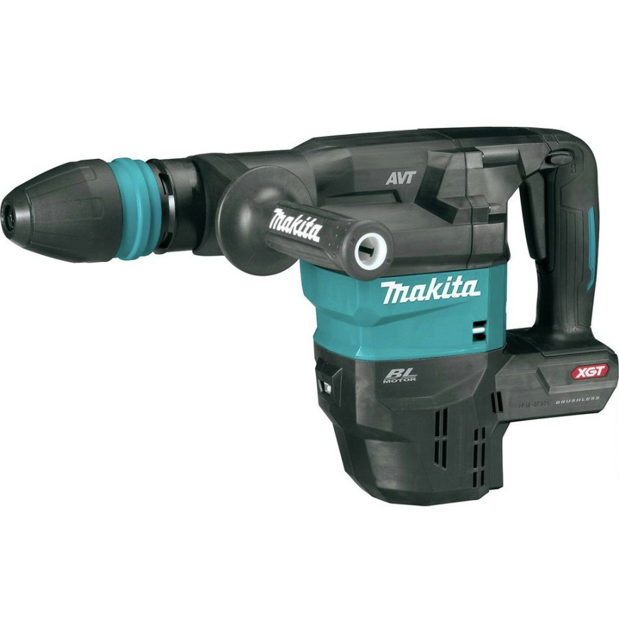 Power Tools Makita Demolition Hammers | Makita Gmh01Z 40V Max Xgt Brushless Lithium-Ion 15 Lbs. Cordless Demolition Hammer (Tool Only)