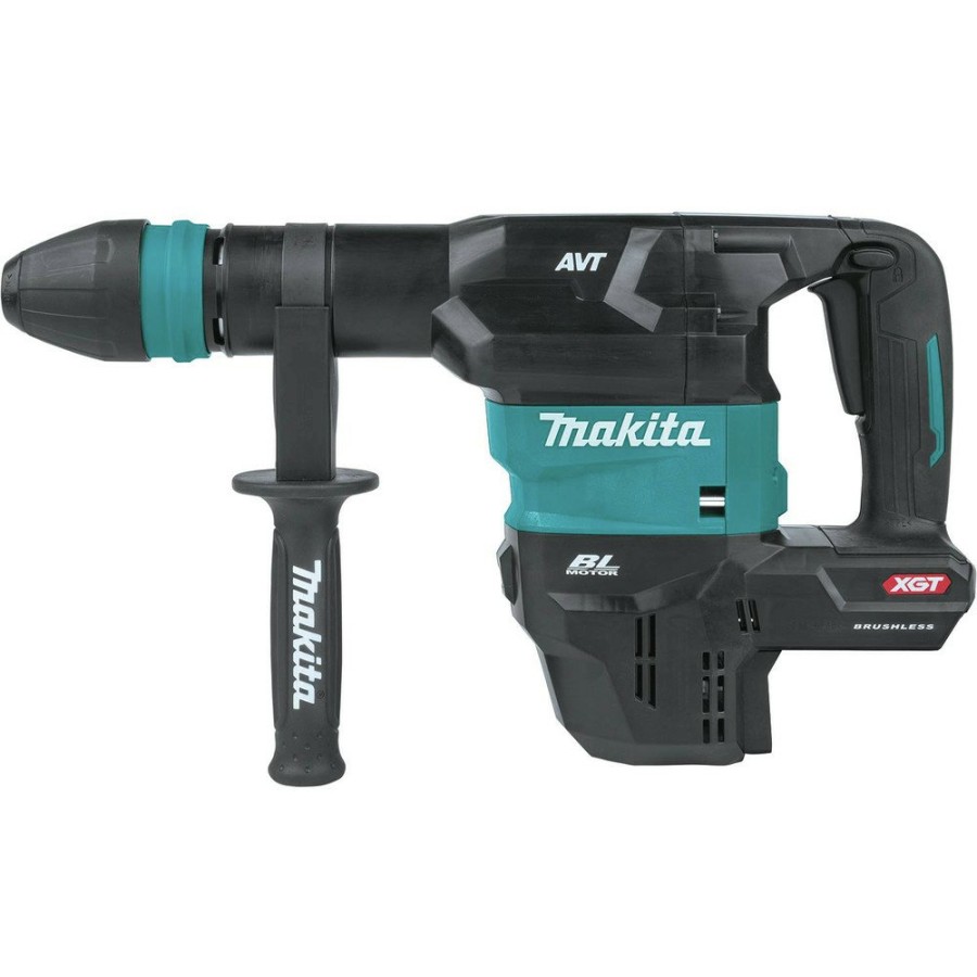 Power Tools Makita Demolition Hammers | Makita Gmh01Z 40V Max Xgt Brushless Lithium-Ion 15 Lbs. Cordless Demolition Hammer (Tool Only)