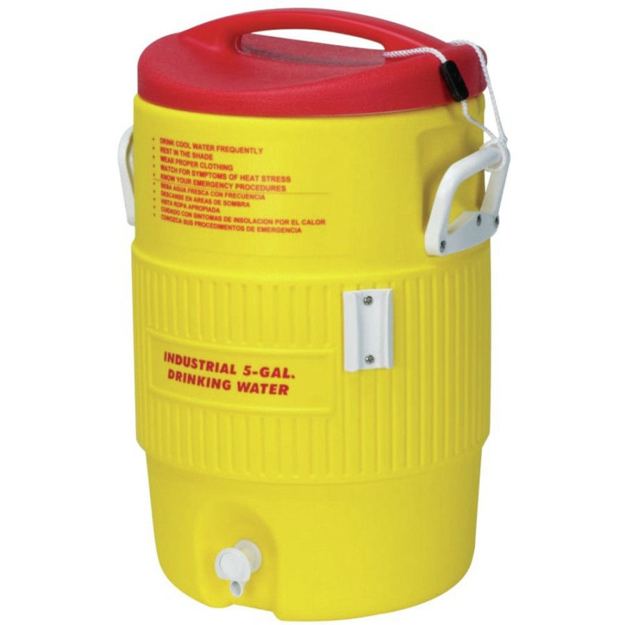 Clothing And Gear Igloo | Igloo 48153 Heat Stress Solution 5 Gallon Water Cooler - Red/Yellow