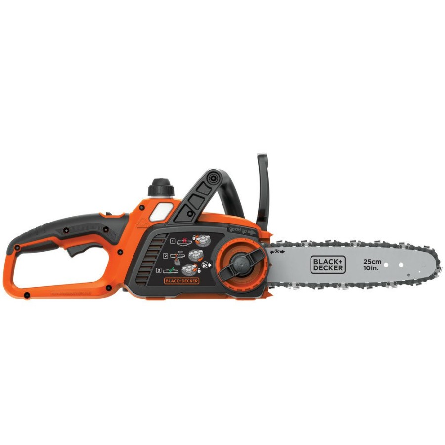 Outdoor Power Tools & Equipment Black & Decker | Black & Decker Lcs1020 20V Max 2.0 Ah Li-Ion 10 In. Chainsaw