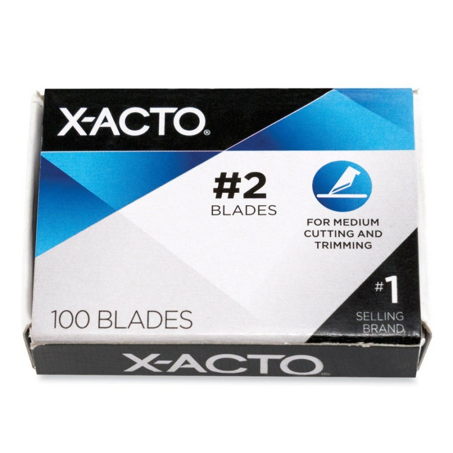 Power Tool Accessories X-ACTO | X-Acto X602 No. 2 Bulk Pack Blades For X-Acto Knives (100/Box)