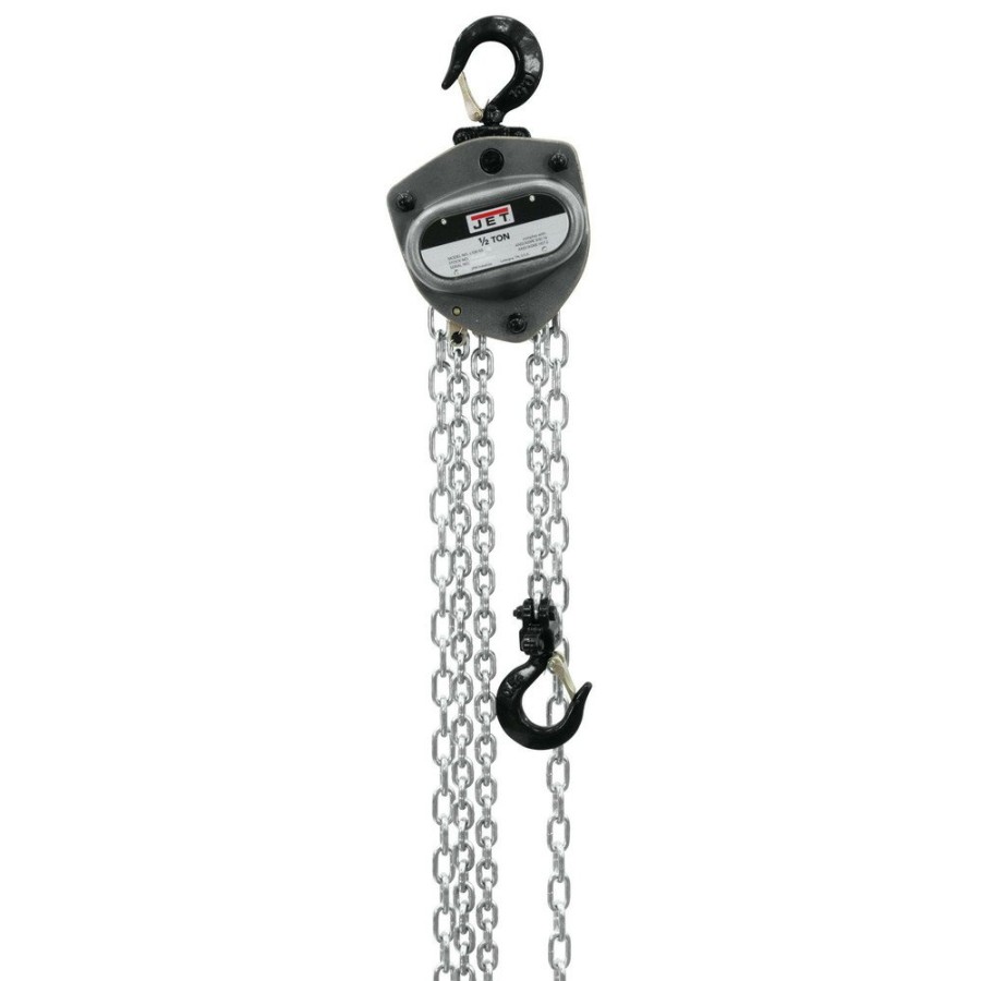 Material Handling JET | Jet L100-50-10 1/2 Ton 10 Ft. Lift Hand Chain Hoist