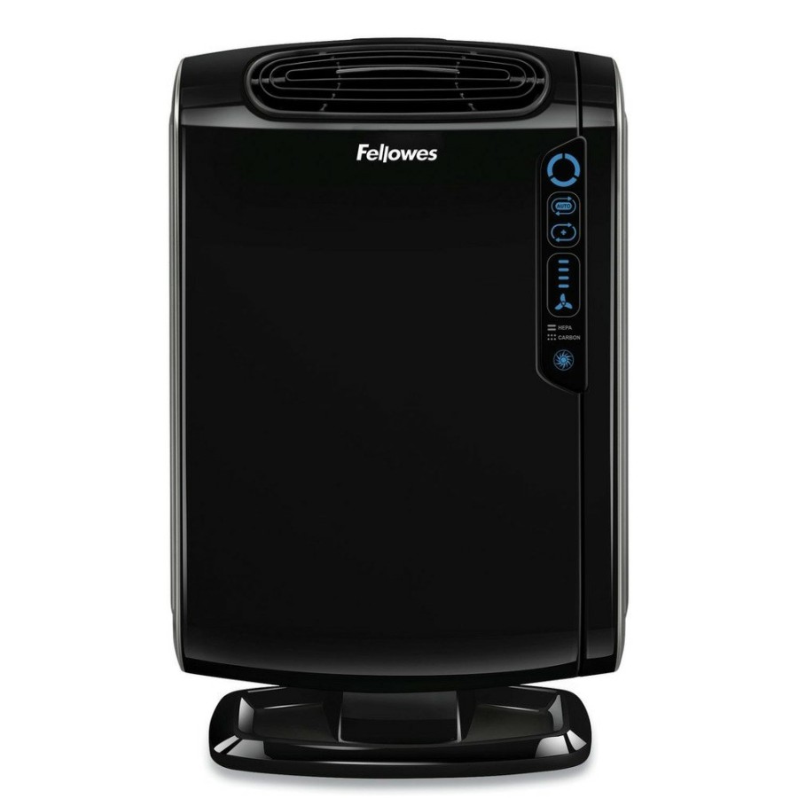 Woodworking Tools Fellowes Mfg Co. Air Filtration | Fellowes Mfg Co. 9286101 Aeramax 190 120V 4-Stage Air Purifier - Black