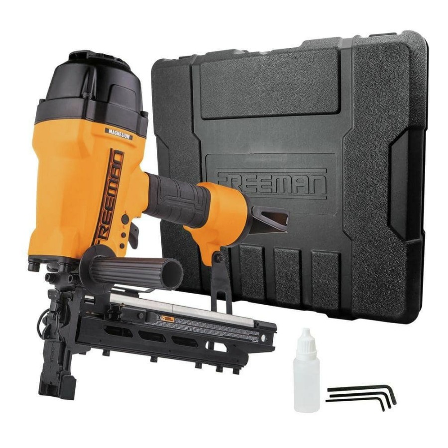 Air Tools And Equipment Freeman Nail Guns | Freeman G2Fs9 2Nd Generation 9 Gauge 2 In. Pneumatic Fencing Stapler