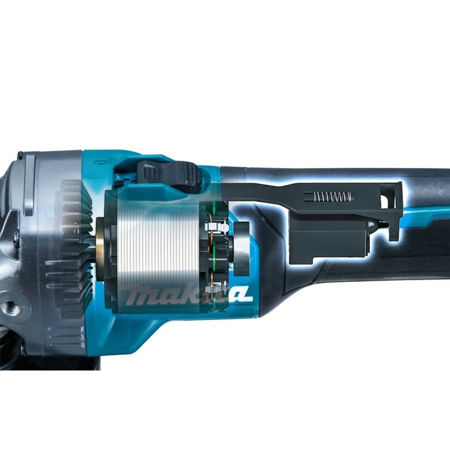 Power Tools Makita Angle Grinders | Makita Gag01Z 40V Max Xgt Brushless Lithium-Ion 4-1/2 In./5 In. Cordless Cut-Off/Angle Grinder With Electric Brake (Tool Only)