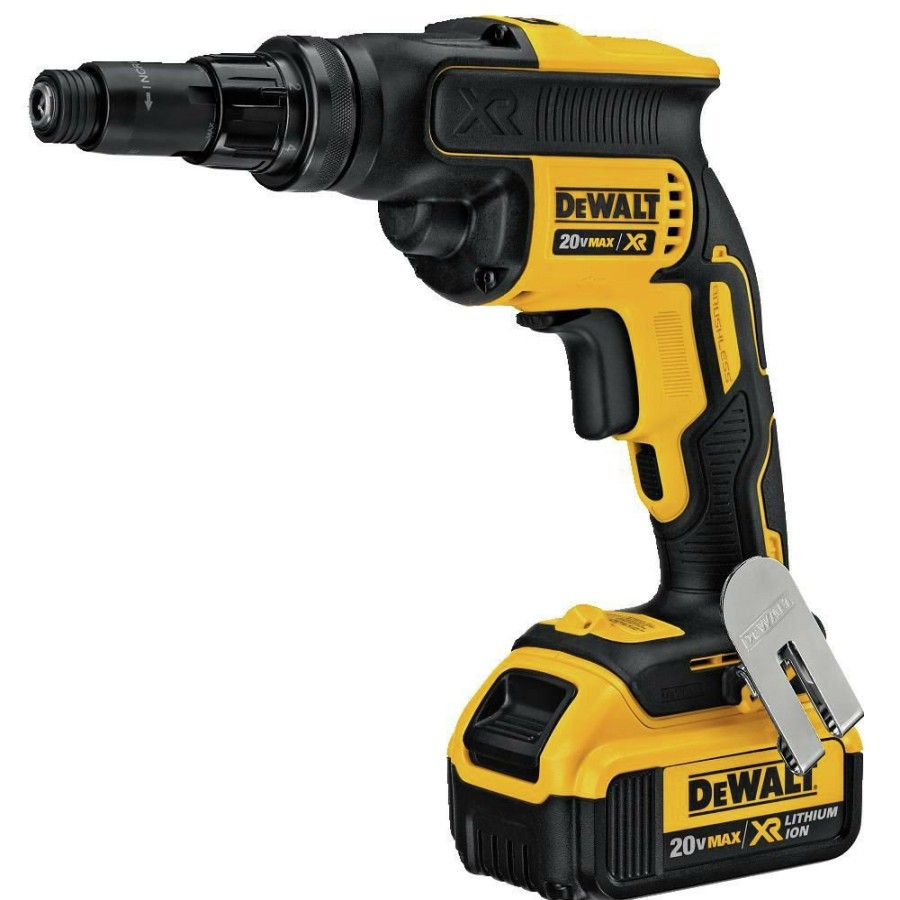 Power Tools Dewalt Screw Guns | Dewalt Dcf622M2 20V Max Xr Versa-Clutch Adjustable Torque Screwgun Kit (4.0 Ah)