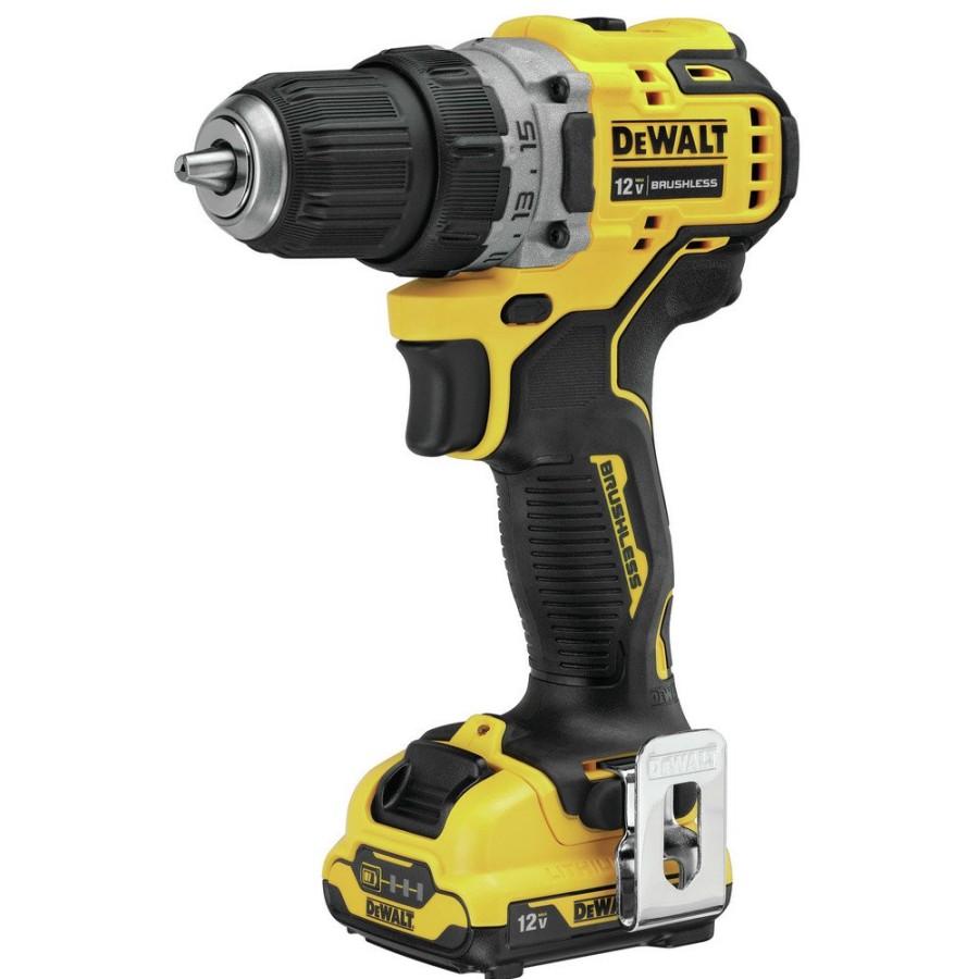 Power Tools Dewalt Drill Drivers | Dewalt Dcd701F2 12V Max Xtreme Brushless Lithium-Ion 3/8 In. Cordless Drill Driver Kit (2 Ah)