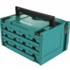 Tool Storage Makita | Makita P-84327 Makpac 12 Drawers 8-1/2 In. X 15-1/2 In. X 11-5/8 In. Interlocking Case