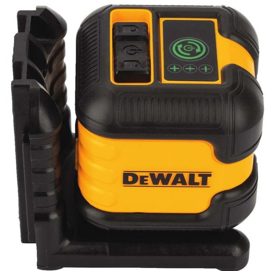 Hand Tools Dewalt Marking And Layout Tools | Dewalt Dw08802Cg Green Cross Line Laser Level (Tool Only)