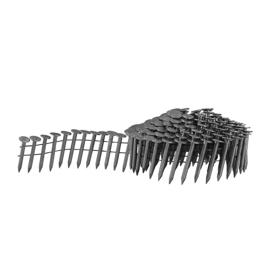 Power Tool Accessories Freeman Nails | Freeman Ssrn-125C36 15 Degree 1-1/4 In. Wire Collated Stainless Steel Ring Shank Coil Roofing Nails (3600 Count)