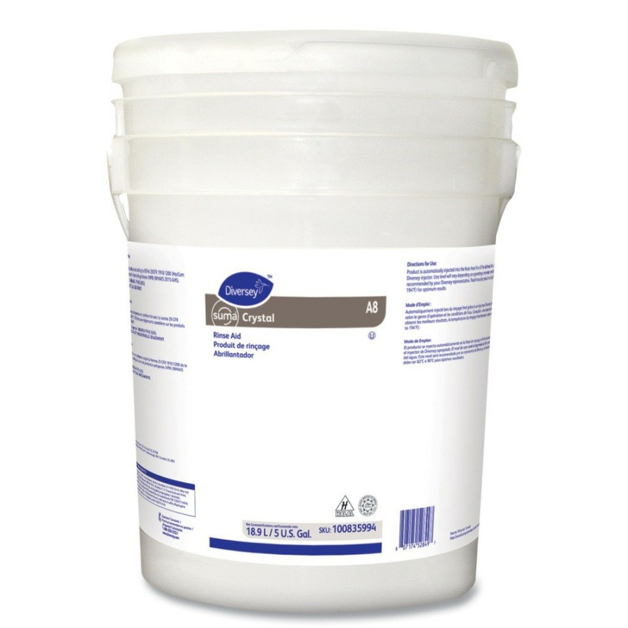 Facility Maintenance & Supplies Diversey Care Cleaners | Diversey Care 100835994 Suma 18.9L Container A8 Crystal - Characteristic Scent