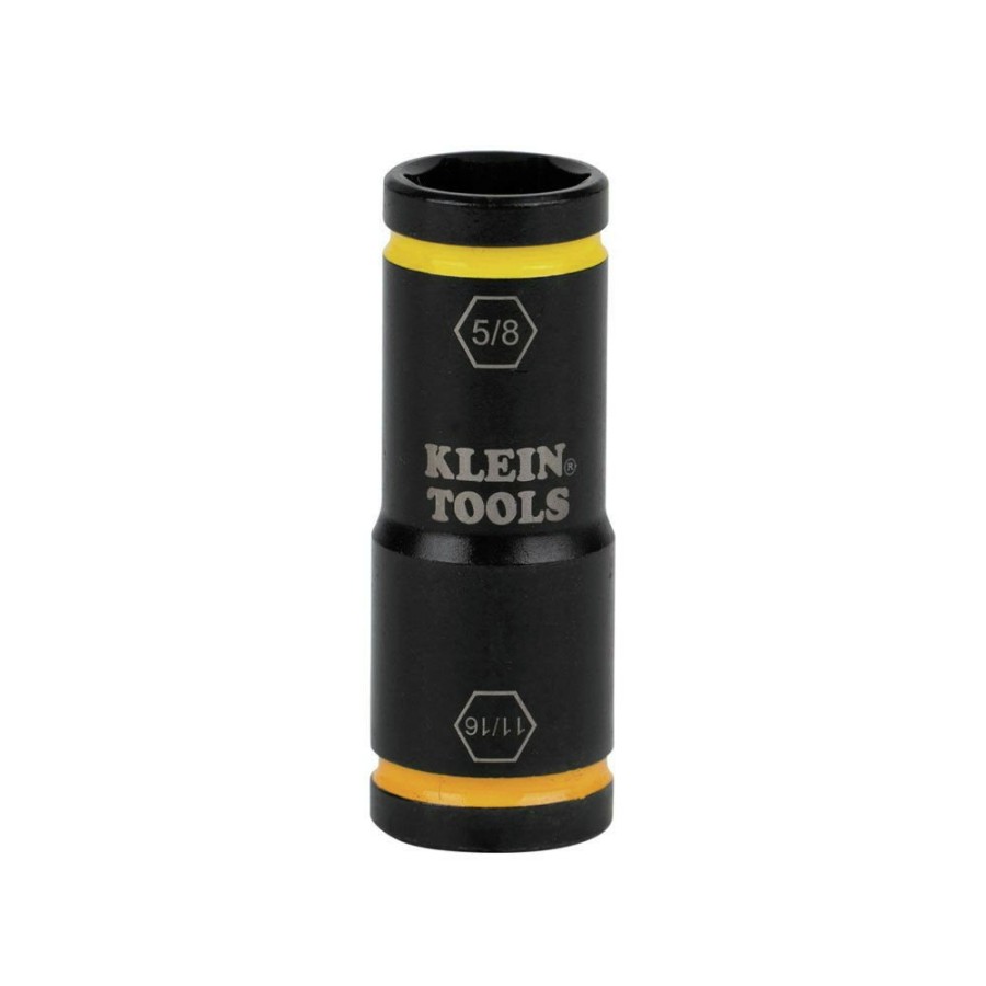 Hand Tools Klein Tools Impact Sockets | Klein Tools 66075 11/16 In. X 5/8 In. Flip Impact Socket