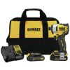 Power Tools Dewalt Impact Drivers | Factory Reconditioned Dewalt Dcf809C2R Atomic 20V Max Brushless Lithium-Ion Compact 1/4 In. Cordless Impact Driver Kit (1.3 Ah)