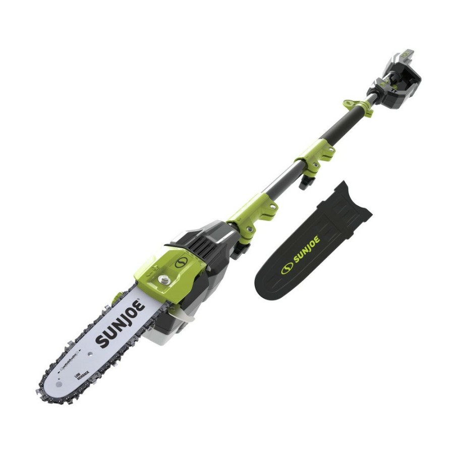 Outdoor Power Tools & Equipment Snow Joe | Snow Joe Ion100V-10Ps-Ct Ion100V Brushless Lithium-Ion 10 In. Cordless Modular Pole Chain Saw (Tool Only)