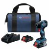 Power Tools Bosch Impact Drivers | Factory Reconditioned Bosch Gdr18V-1800Cb25-Rt 18V Ec Brushless Lithium-Ion 1/4 In. Cordless Hex Impact Driver Kit With (2) 4 Ah Batteries