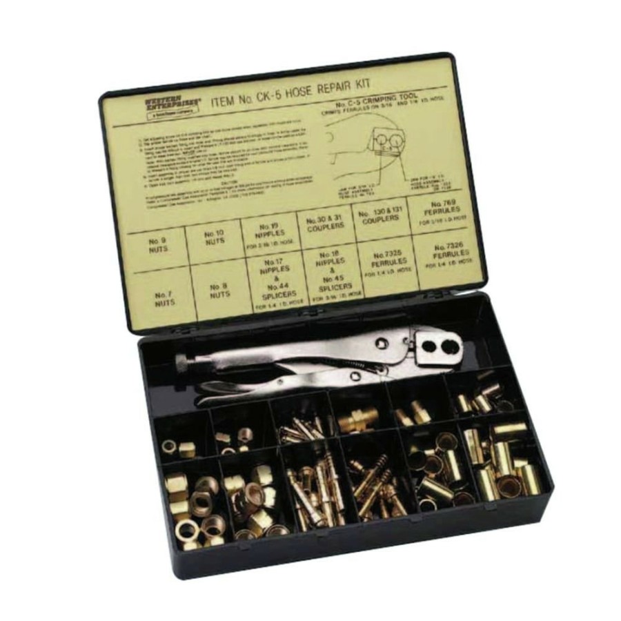 Hand Tools Western Enterprises | Western Enterprises Ck-20 Hose Repair Kits With C-1 Crimping Tool