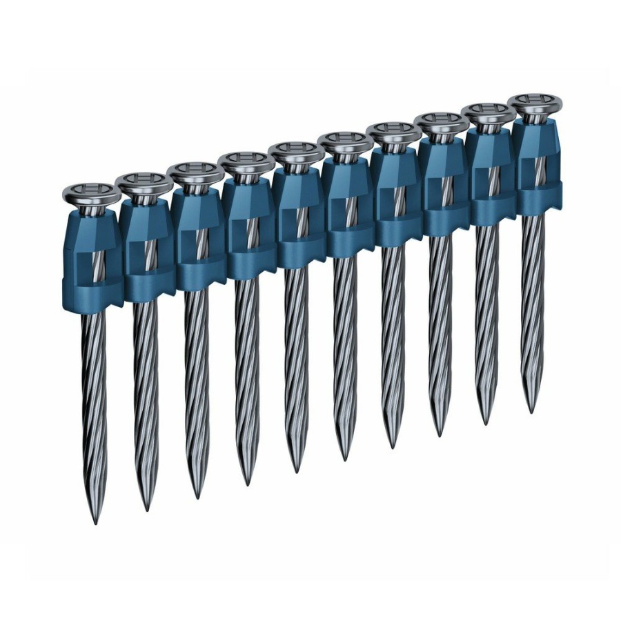 Power Tool Accessories Bosch Nails | Bosch Nk-138 (1000-Pc.) 1-3/8 In. Collated Wood-To-Concrete Nails