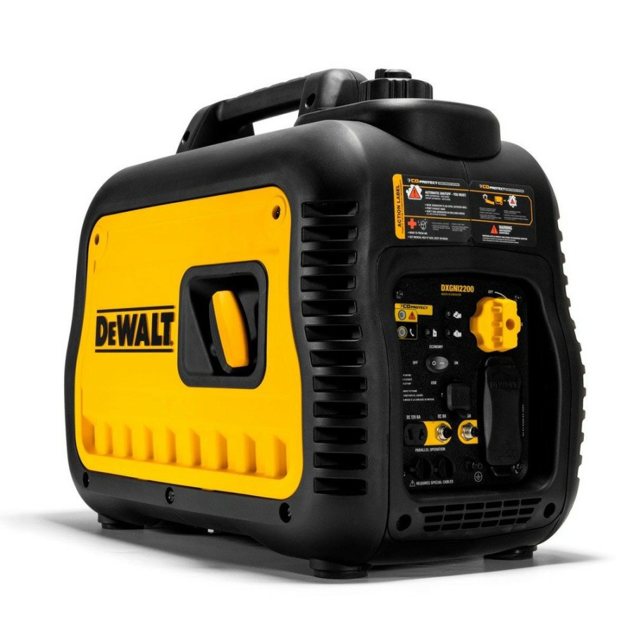 Power Generators Dewalt | Dewalt Pmc172200 Dxgni2200 2200 Watts 80Cc Ohv Engine 1 Gal. Portable Gas Inverter Generator