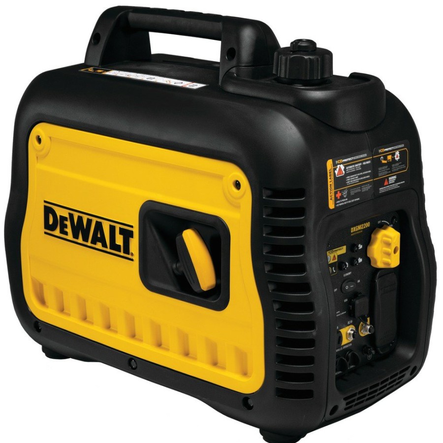 Power Generators Dewalt | Dewalt Pmc172200 Dxgni2200 2200 Watts 80Cc Ohv Engine 1 Gal. Portable Gas Inverter Generator