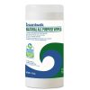 Facility Maintenance & Supplies Boardwalk Cleaners | Boardwalk Bwk4736Ea 75/Canister 7 In. X 8 In. Unscented Natural All Purpose Wipes