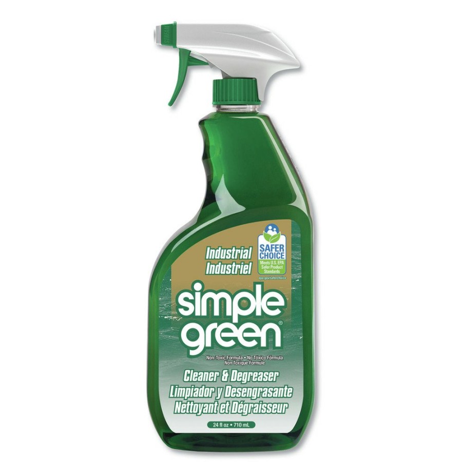 Facility Maintenance & Supplies Simple Green Cleaners | Simple Green 2710001213012 24 Oz. Concentrated Industrial Cleaner And Degreaser Spray