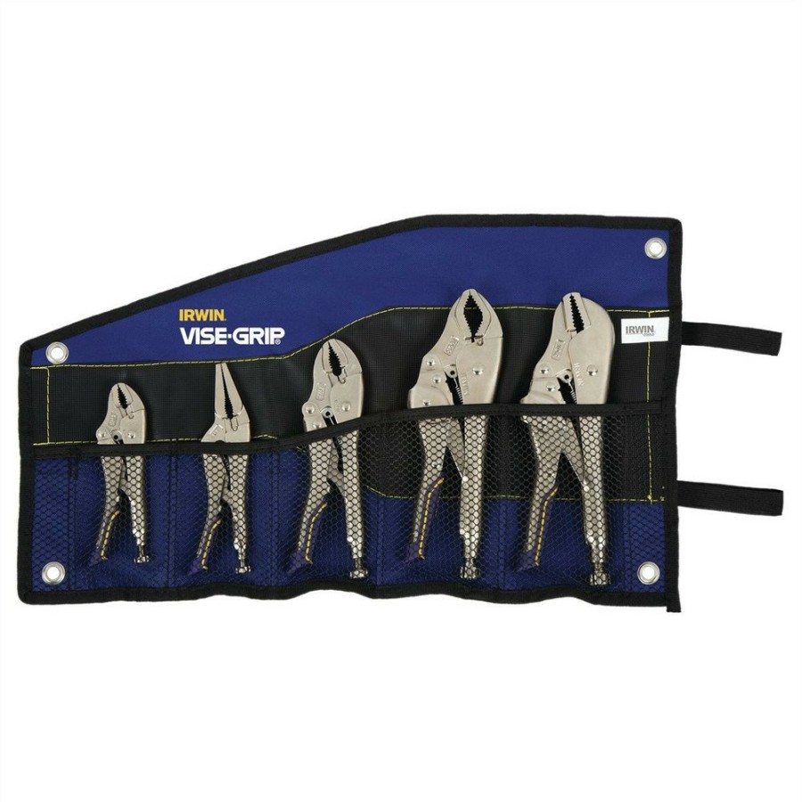 Hand Tools Irwin Vise-Grip | Irwin Vise-Grip Irht82593 Fast Release Locking Plier 5-Tool Combo Kit