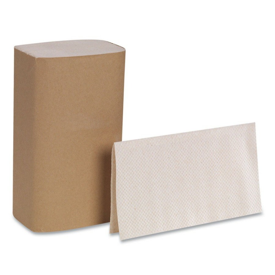 Facility Maintenance & Supplies Georgia Pacific Professional | Georgia Pacific Professional 23504 10.25 In. X 9.25 In. 1-Ply Pacific Blue Basic S-Fold Paper Towels - Brown (4000/Carton)