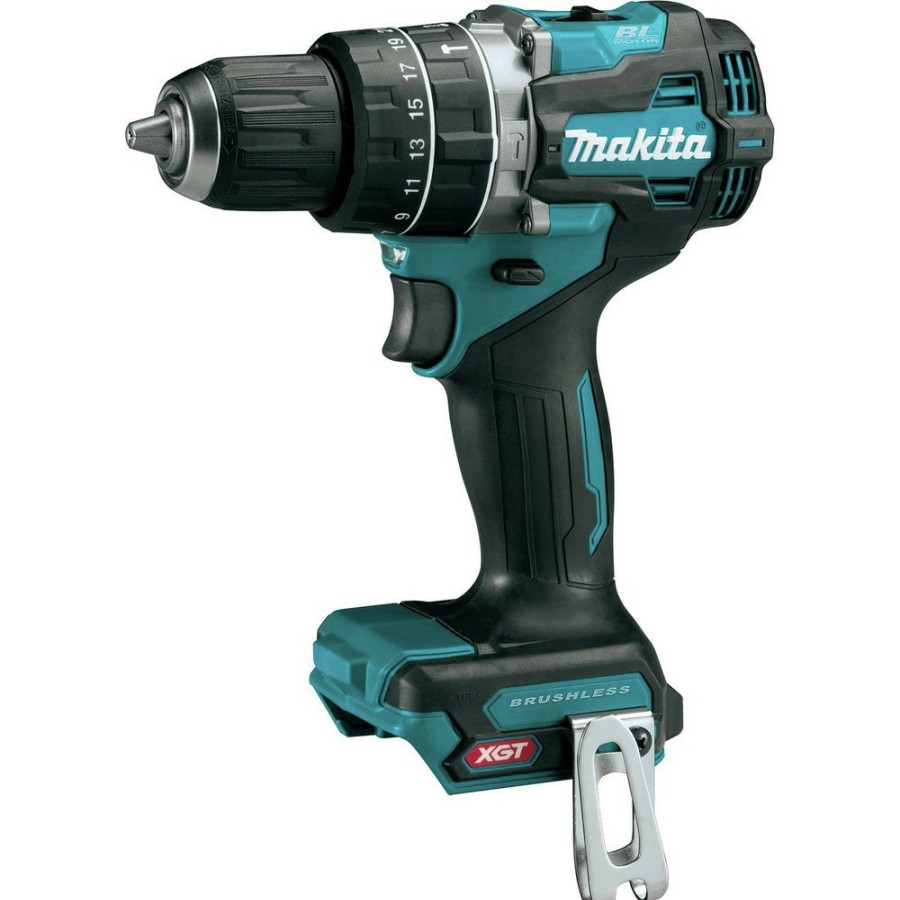 Power Tools Makita Hammer Drills | Makita Gph02Z 40V Max Xgt Compact Brushless Lithium-Ion 1/2 In. Cordless Hammer Drill Driver (Tool Only)