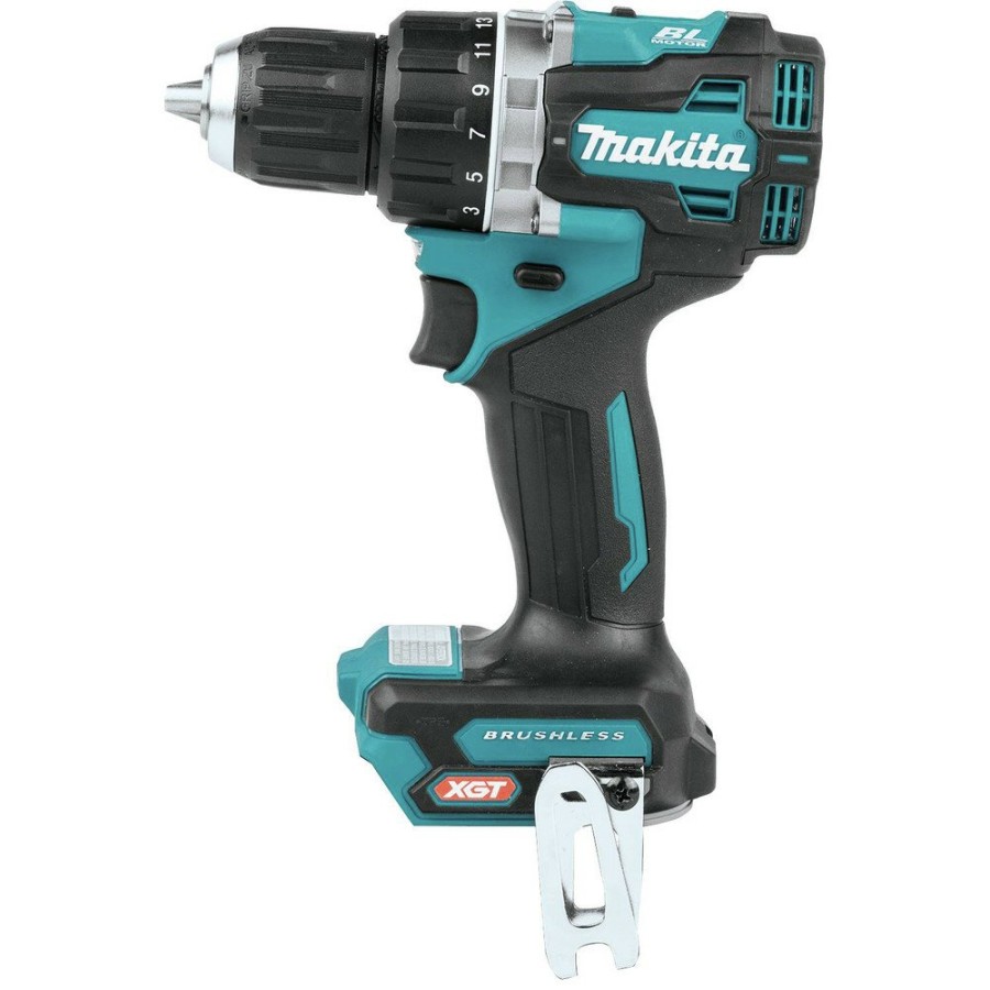 Power Tools Makita Hammer Drills | Makita Gph02Z 40V Max Xgt Compact Brushless Lithium-Ion 1/2 In. Cordless Hammer Drill Driver (Tool Only)