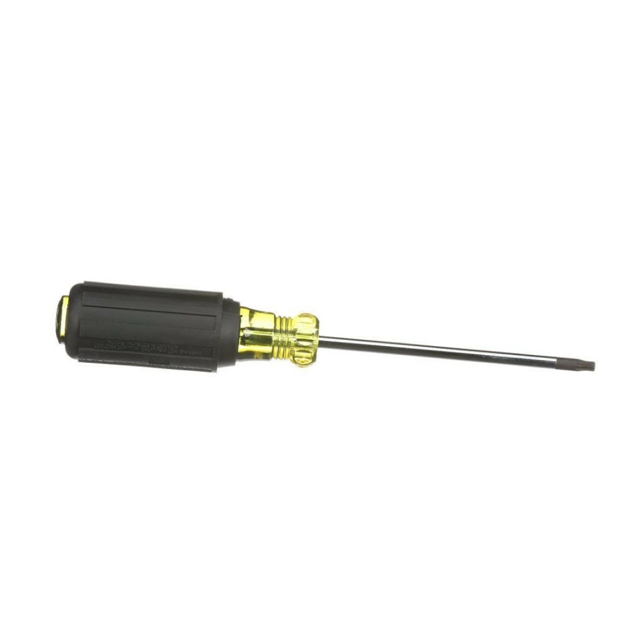 Hand Tools Klein Tools | Klein Tools 19543 T20 Torx Round Shank Cushion Grip Screwdriver