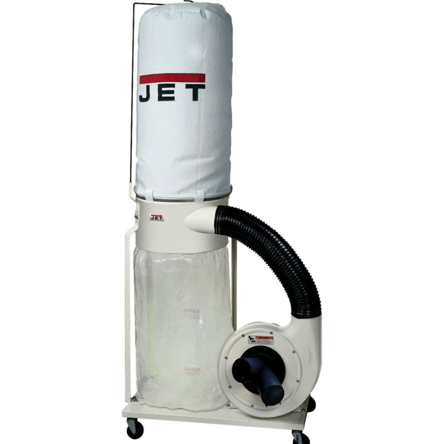 Woodworking Tools JET Dust Collectors | Jet Dc-1100Vx-5M Vortex 115V/230V 1.5Hp Single-Phase Dust Collector 5-Micron Bag Filter Kit