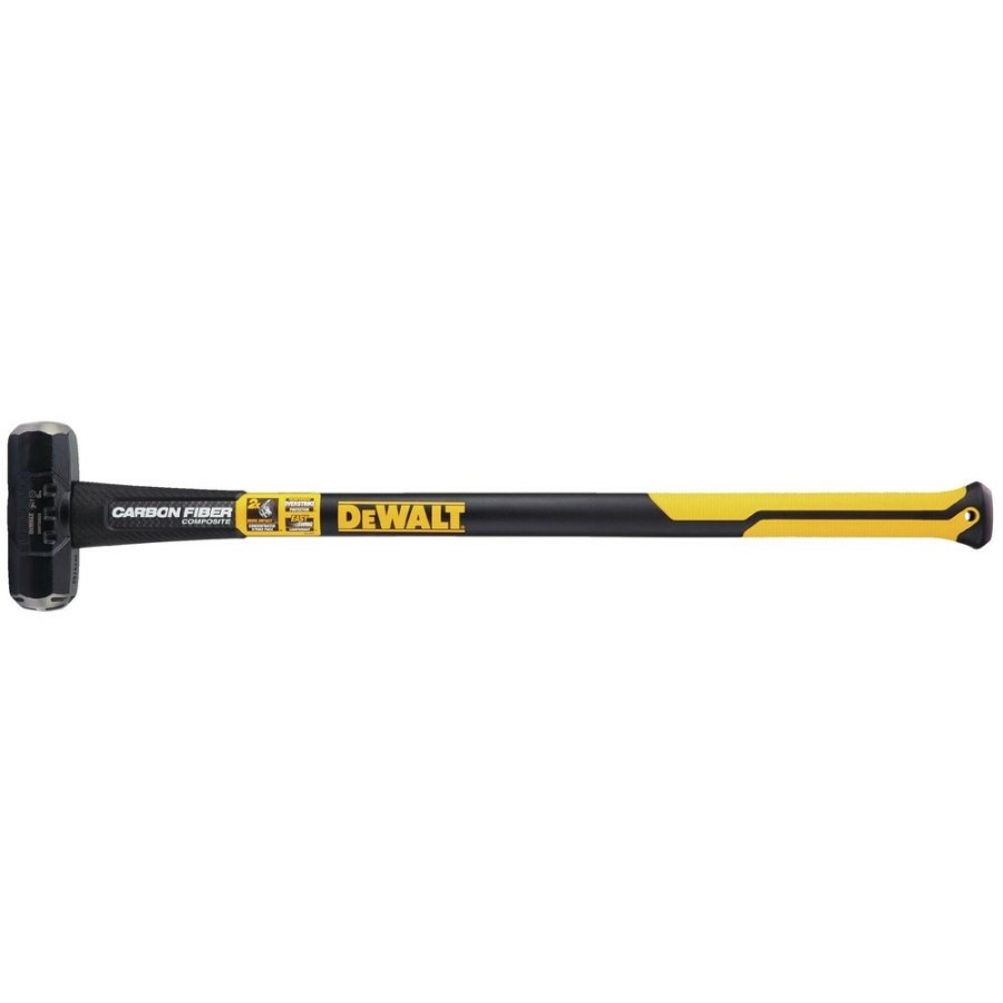 Hand Tools Dewalt Sledge Hammers | Dewalt Dwht56028 Exocore 128 Oz. Sledge Hammer