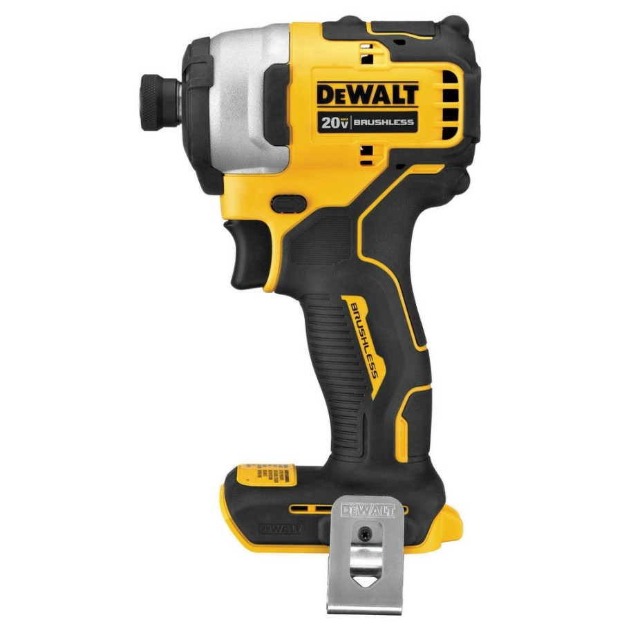 Power Tools Dewalt Impact Drivers | Dewalt Dcf809C1 Atomic 20V Max Brushless Lithium-Ion 1/4 In. Cordless Impact Driver Kit (1.5 Ah)