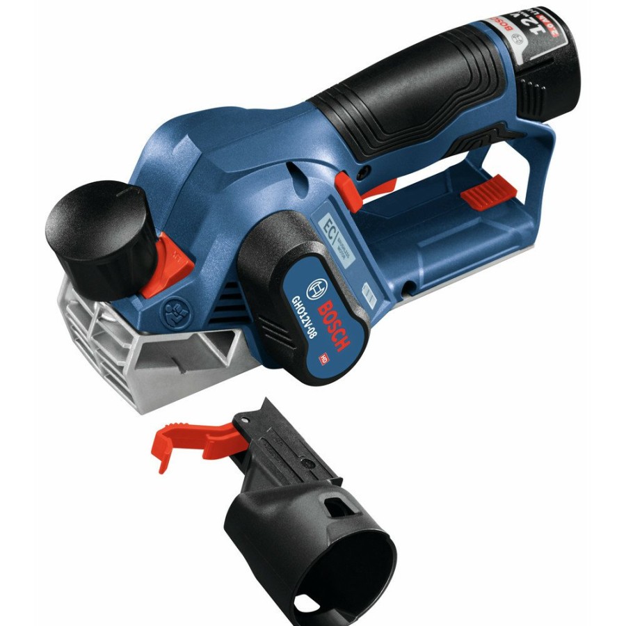 Woodworking Tools Bosch Hand Held Electric Planers | Bosch Gho12V-08N 12V Max Planer (Tool Only)