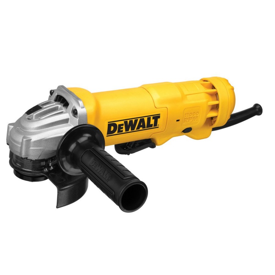 Power Tools Dewalt Angle Grinders | Dewalt Dwe402K 11 Amp 4-1/2 In. Paddle Switch Angle Grinder Kit